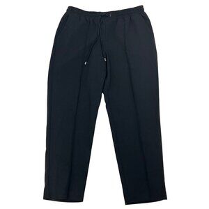 Nine West Women’s Drawstring Tapered Pants Black Size Large High Rise